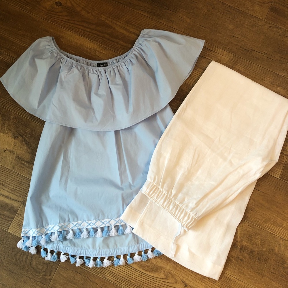Wide Leg Linen Pants